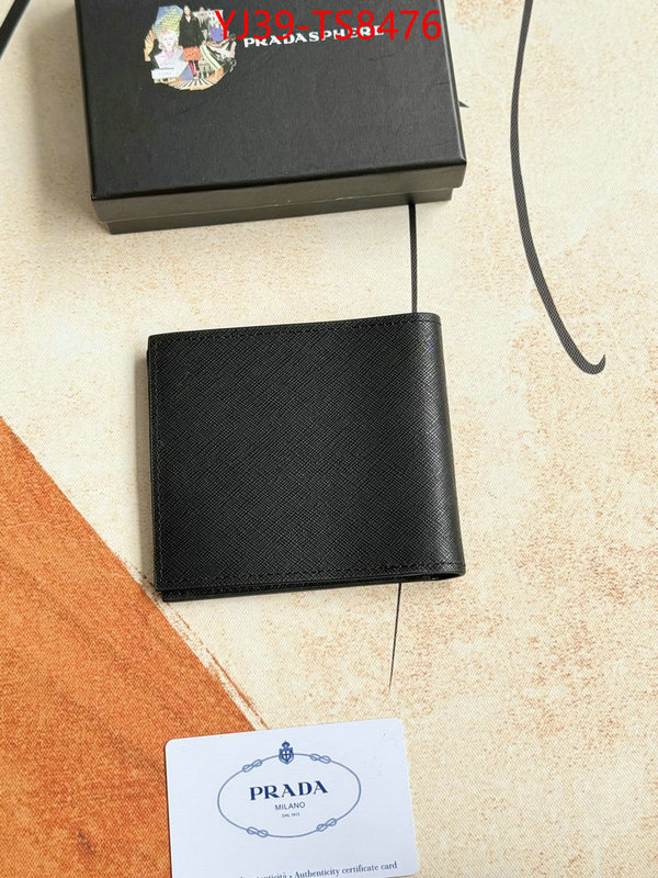Prada Bags(4A)-Wallet found replica ID: TS8476 $: 39USD,