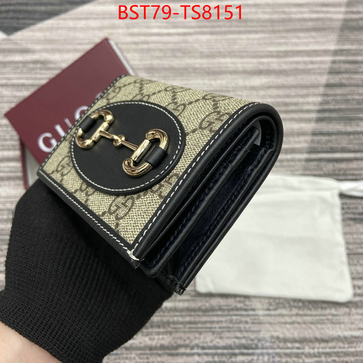 Gucci Bags(TOP)-Wallet- we curate the best ID: TS8151 $: 79USD,
