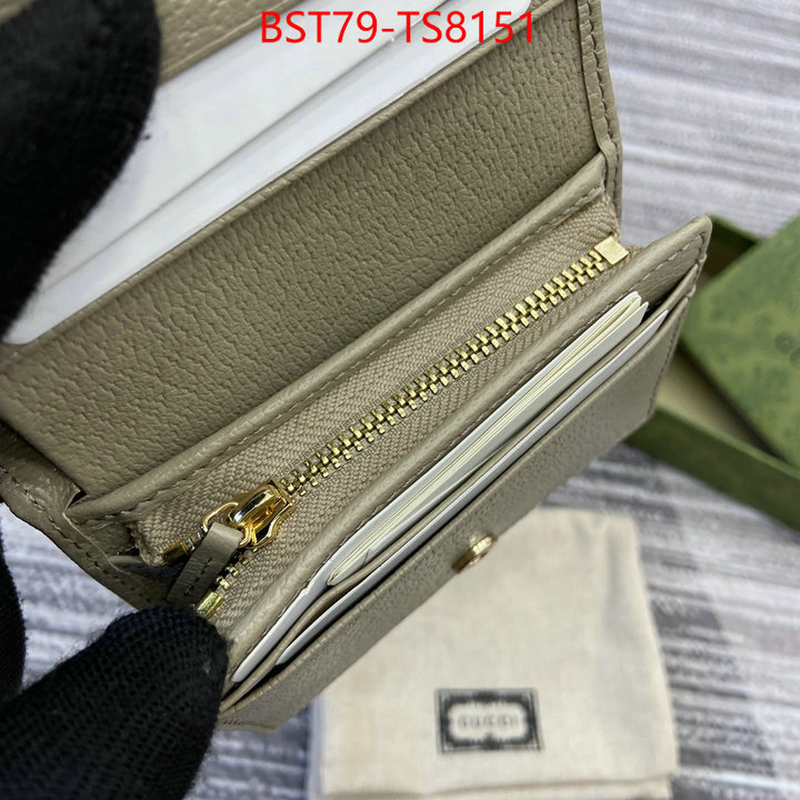 Gucci Bags(TOP)-Wallet- we curate the best ID: TS8151 $: 79USD,