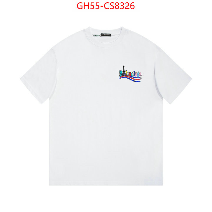 Clothing-Balenciaga wholesale replica shop ID: CS8326 $: 55USD