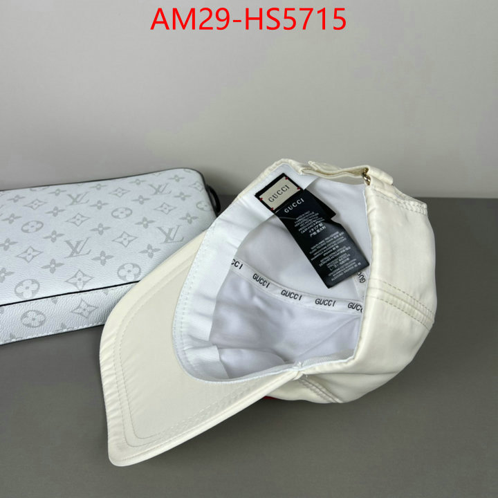 Cap(Hat)-Gucci designer fashion replica ID: HS5715 $: 29USD