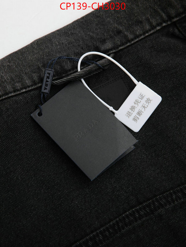 Clothing-Prada 1:1 replica wholesale ID: CH3030 $: 139USD