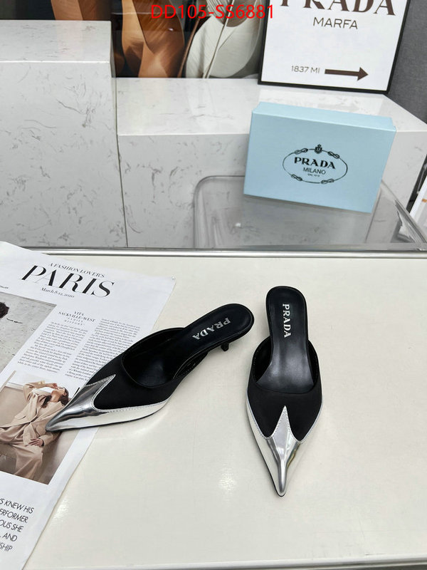 Women Shoes-Prada where can you buy a replica ID: SS6881 $: 105USD
