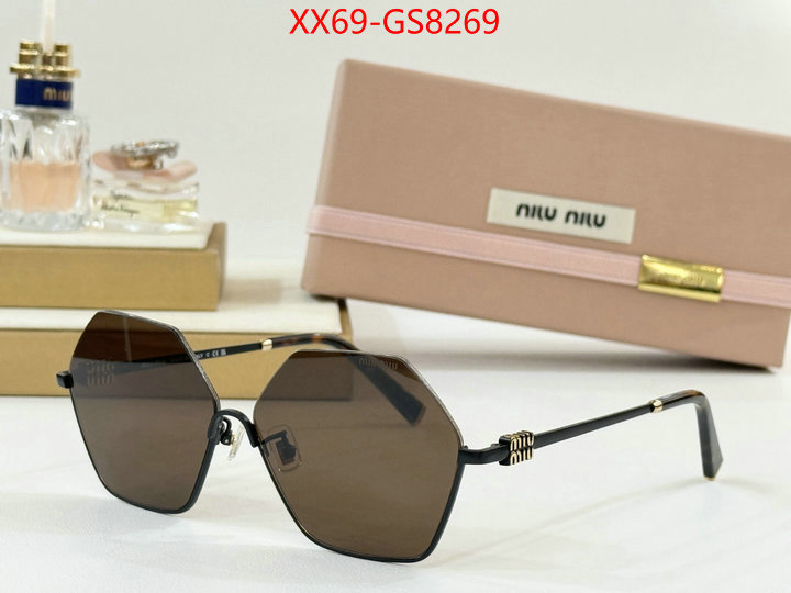 Glasses-Miu Miu new 2024 ID: GS8269 $: 69USD