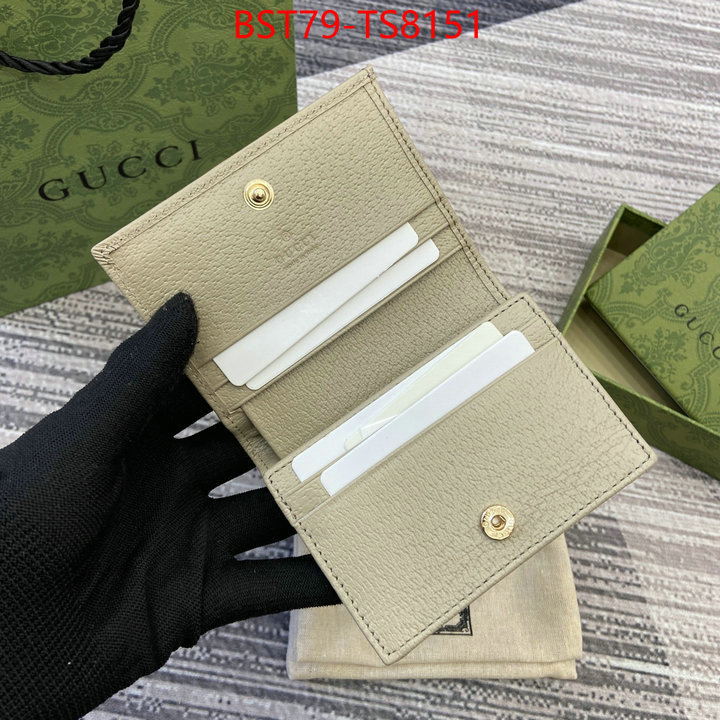 Gucci Bags(TOP)-Wallet- we curate the best ID: TS8151 $: 79USD,