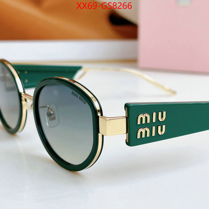 Glasses-Miu Miu designer fake ID: GS8266 $: 69USD
