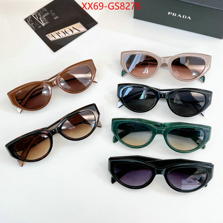 Glasses-Prada where can i buy the best quality ID: GS8278 $: 69USD