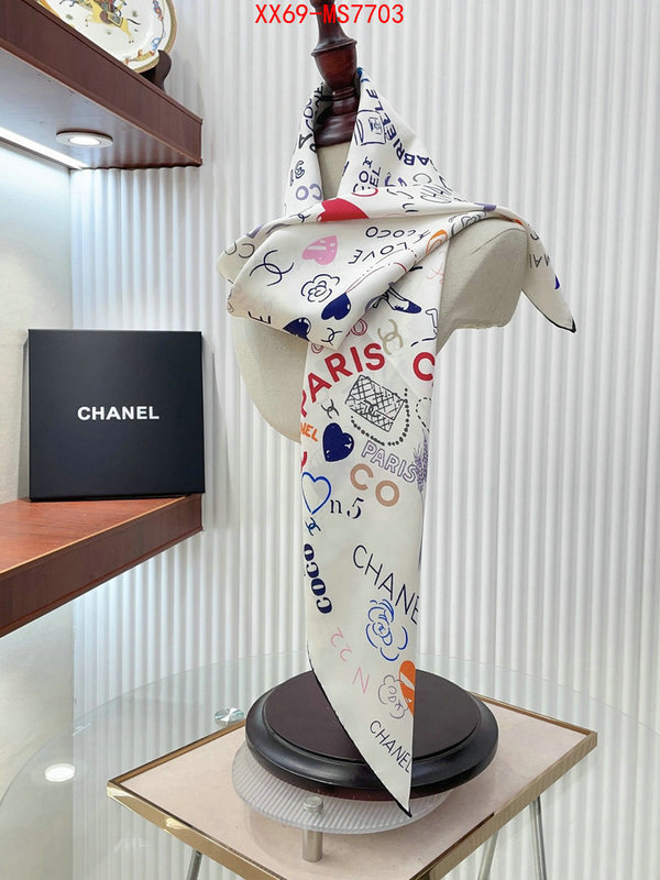 Scarf-Chanel 7 star quality designer replica ID: MS7703 $: 69USD