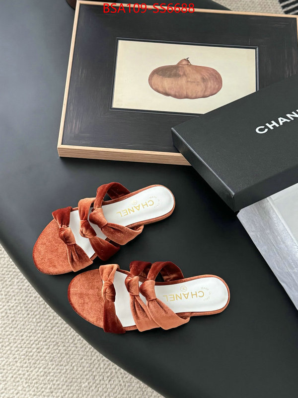 Women Shoes-Chanel replica best buy ID: SS6688 $: 109USD