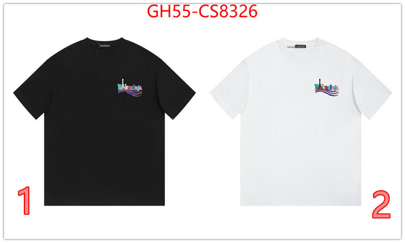 Clothing-Balenciaga wholesale replica shop ID: CS8326 $: 55USD