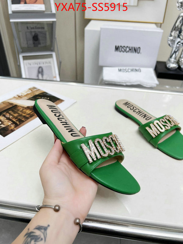 Women Shoes-MOSCHINO aaaaa+ quality replica ID: SS5915 $: 75USD