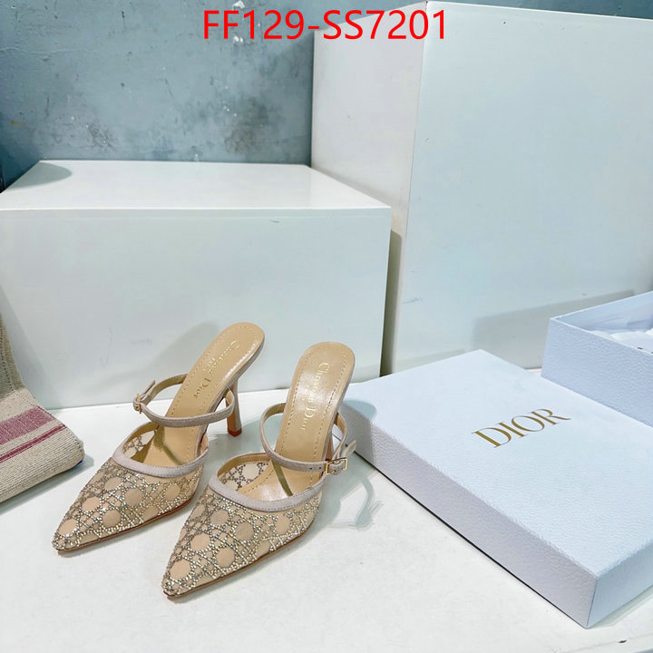Women Shoes-Dior replica aaaaa+ designer ID: SS7201 $: 129USD