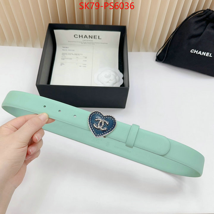Belts-Chanel aaaaa+ replica designer ID: PS6036 $: 79USD