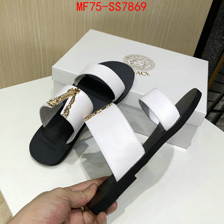 Women Shoes-Versace shop cheap high quality 1:1 replica ID: SS7869 $: 75USD