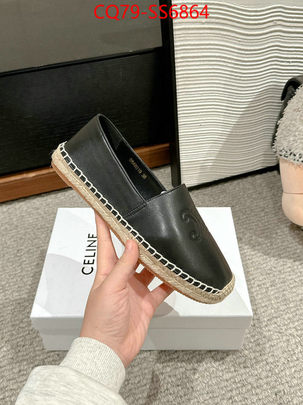 Women Shoes-CELINE buy replica ID: SS6864 $: 79USD