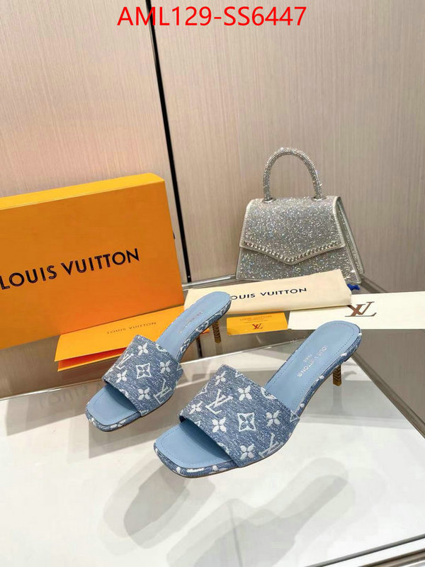 Women Shoes-LV where quality designer replica ID: SS6447 $: 129USD