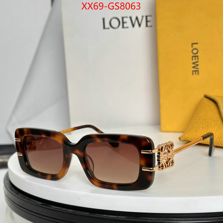 Glasses-Loewe copy aaaaa ID: GS8063 $: 69USD