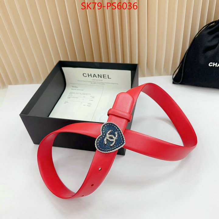Belts-Chanel aaaaa+ replica designer ID: PS6036 $: 79USD
