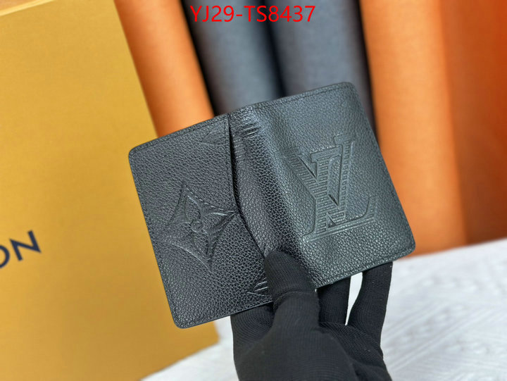 LV Bags(4A)-Wallet replica ID: TS8437 $: 29USD,