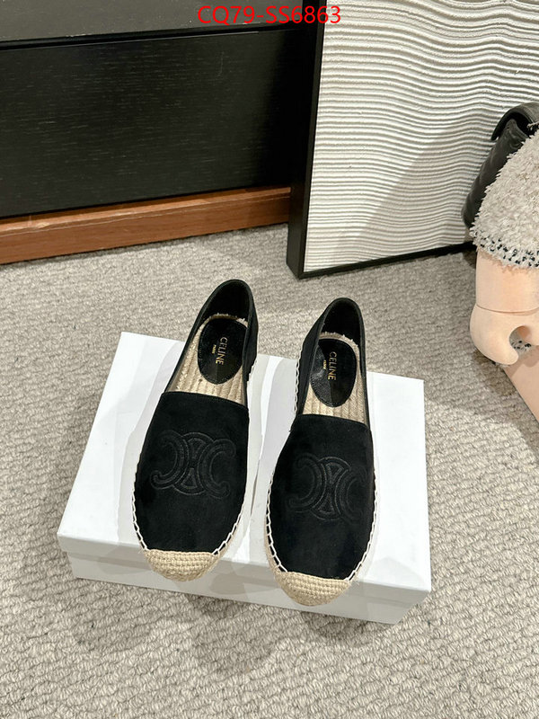 Women Shoes-CELINE luxury cheap replica ID: SS6863 $: 79USD
