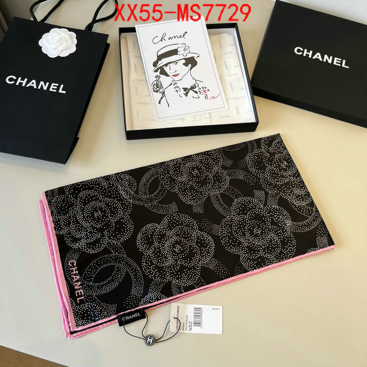 Scarf-Chanel top quality website ID: MS7729 $: 55USD