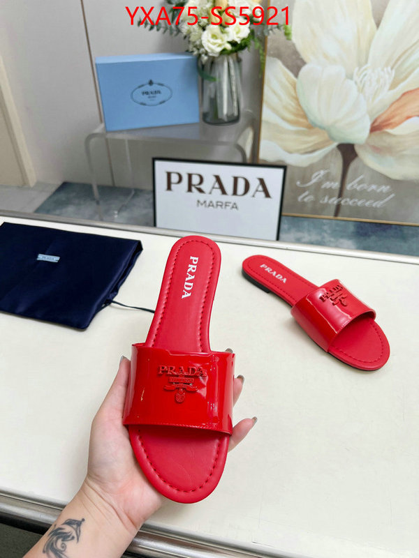 Women Shoes-Prada 2024 luxury replicas ID: SS5921 $: 75USD