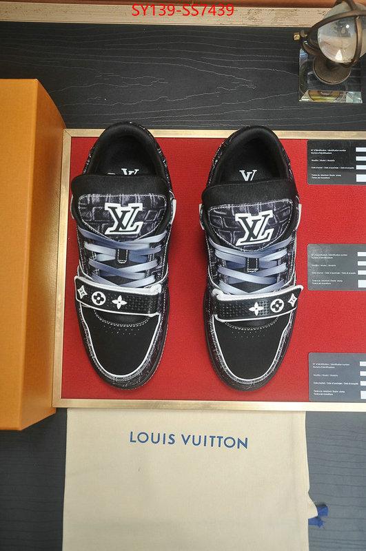Men Shoes-LV fake high quality ID: SS7439 $: 139USD