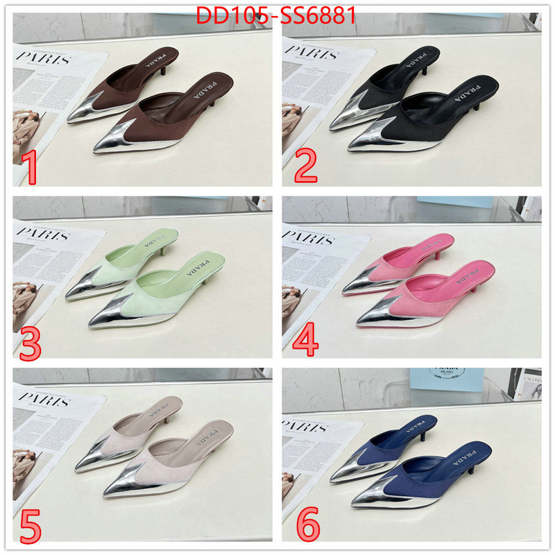Women Shoes-Prada where can you buy a replica ID: SS6881 $: 105USD