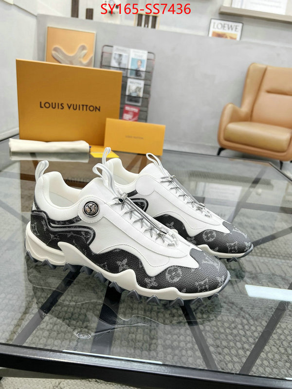 Men Shoes-LV mirror quality ID: SS7436 $: 165USD
