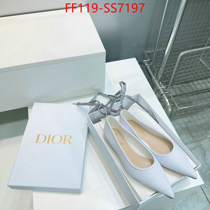 Women Shoes-Dior shop cheap high quality 1:1 replica ID: SS7197 $: 119USD