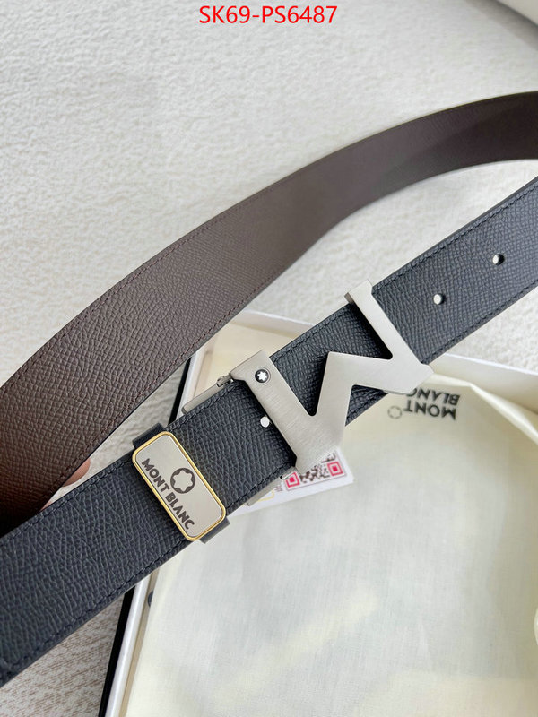 Belts-Montblanc practical and versatile replica designer ID: PS6487 $: 69USD