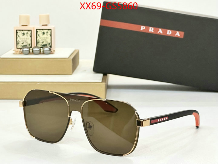 Glasses-Prada best quality fake ID: GS5860 $: 69USD