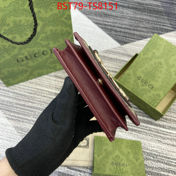 Gucci Bags(TOP)-Wallet- we curate the best ID: TS8151 $: 79USD,