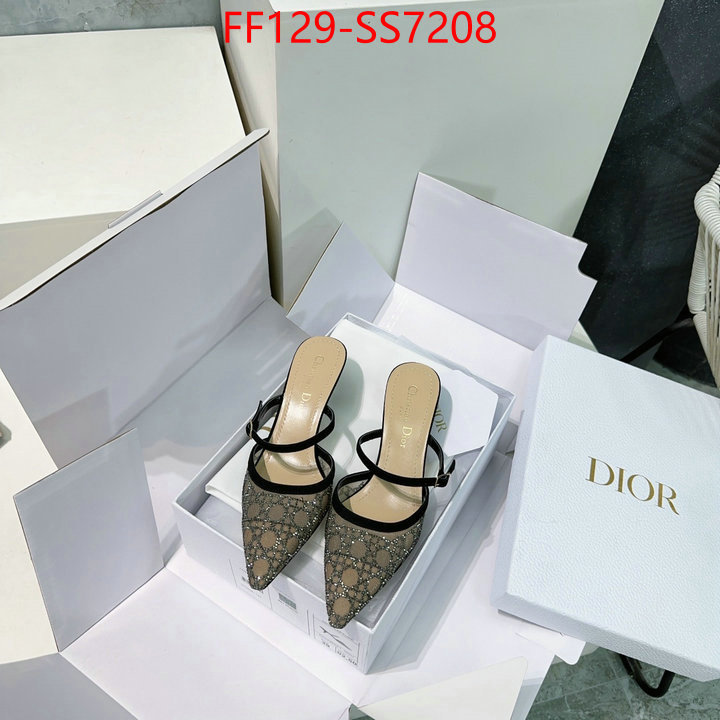 Women Shoes-Dior best luxury replica ID: SS7208 $: 129USD