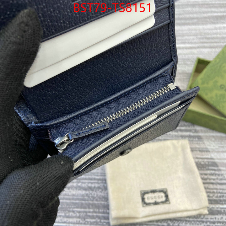 Gucci Bags(TOP)-Wallet- we curate the best ID: TS8151 $: 79USD,