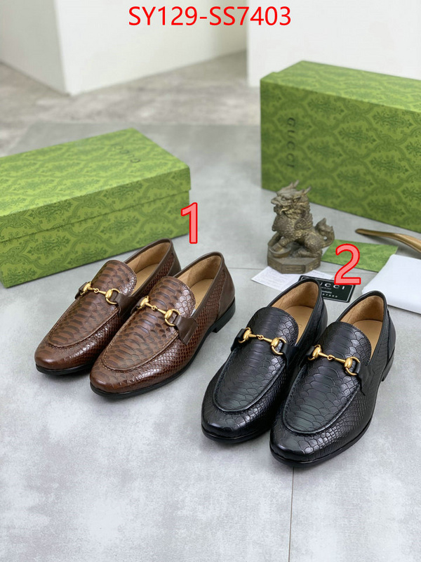 Men Shoes-Gucci top ID: SS7403 $: 129USD