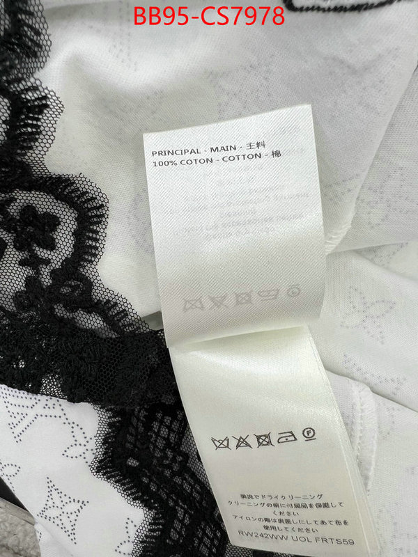 Clothing-LV shop the best high quality ID: CS7978 $: 95USD