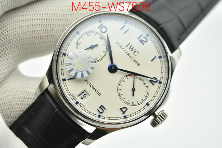 Watch(TOP)-IWC buy best high-quality ID: WS7606 $: 455USD