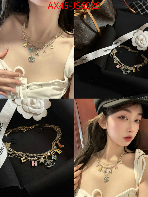 Jewelry-Chanel designer fake ID: JS6929 $: 45USD