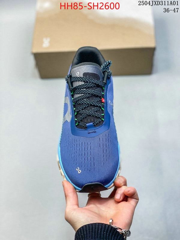 Men Shoes-On Running Cloudsurfer designer wholesale replica ID: SH2600 $: 85USD