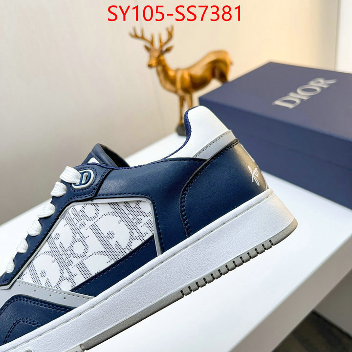 Men shoes-Dior highest quality replica ID: SS7381 $: 105USD