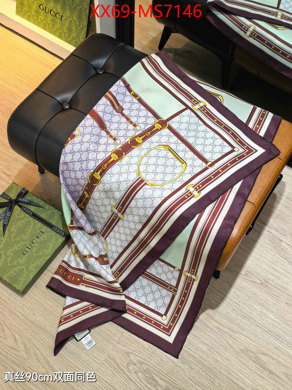 Scarf-Gucci best designer replica ID: MS7146 $: 69USD