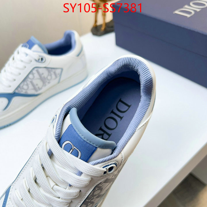 Men shoes-Dior highest quality replica ID: SS7381 $: 105USD