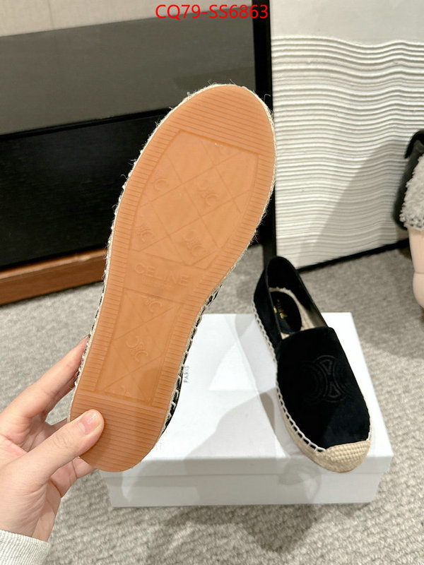 Women Shoes-CELINE luxury cheap replica ID: SS6863 $: 79USD