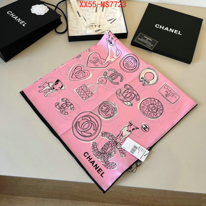 Scarf-Chanel can you buy knockoff ID: MS7723 $: 55USD