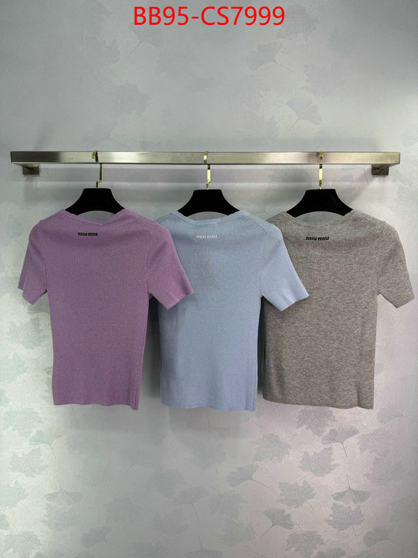 Clothing-MIU MIU luxury cheap ID: CS7999 $: 95USD