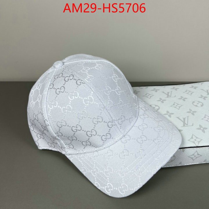Cap(Hat)-Gucci wholesale sale ID: HS5706 $: 29USD