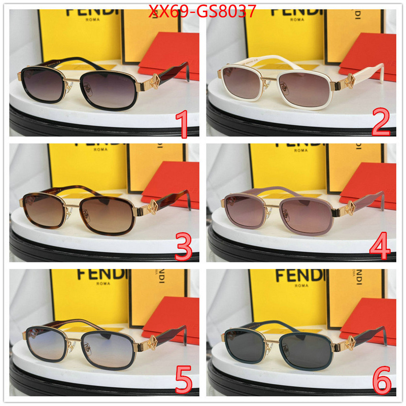 Glasses-Fendi best quality fake ID: GS8037 $: 69USD
