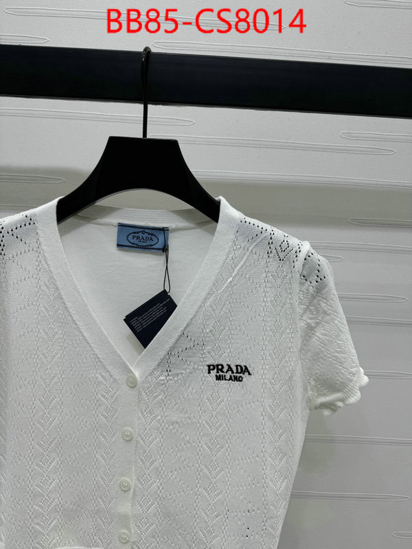 Clothing-Prada cheap wholesale ID: CS8014 $: 85USD