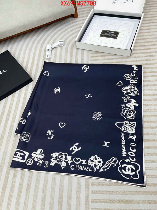 Scarf-Chanel what's the best place to buy replica ID: MS7708 $: 69USD